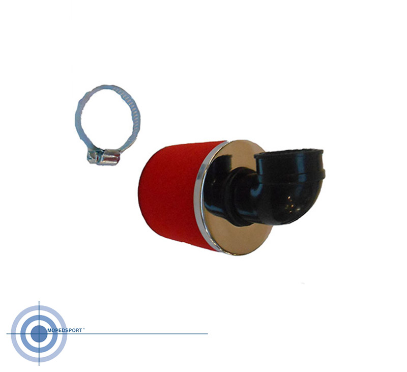 UNIVERSAL Powerfilter/airfilter spons 30mm 90gr red