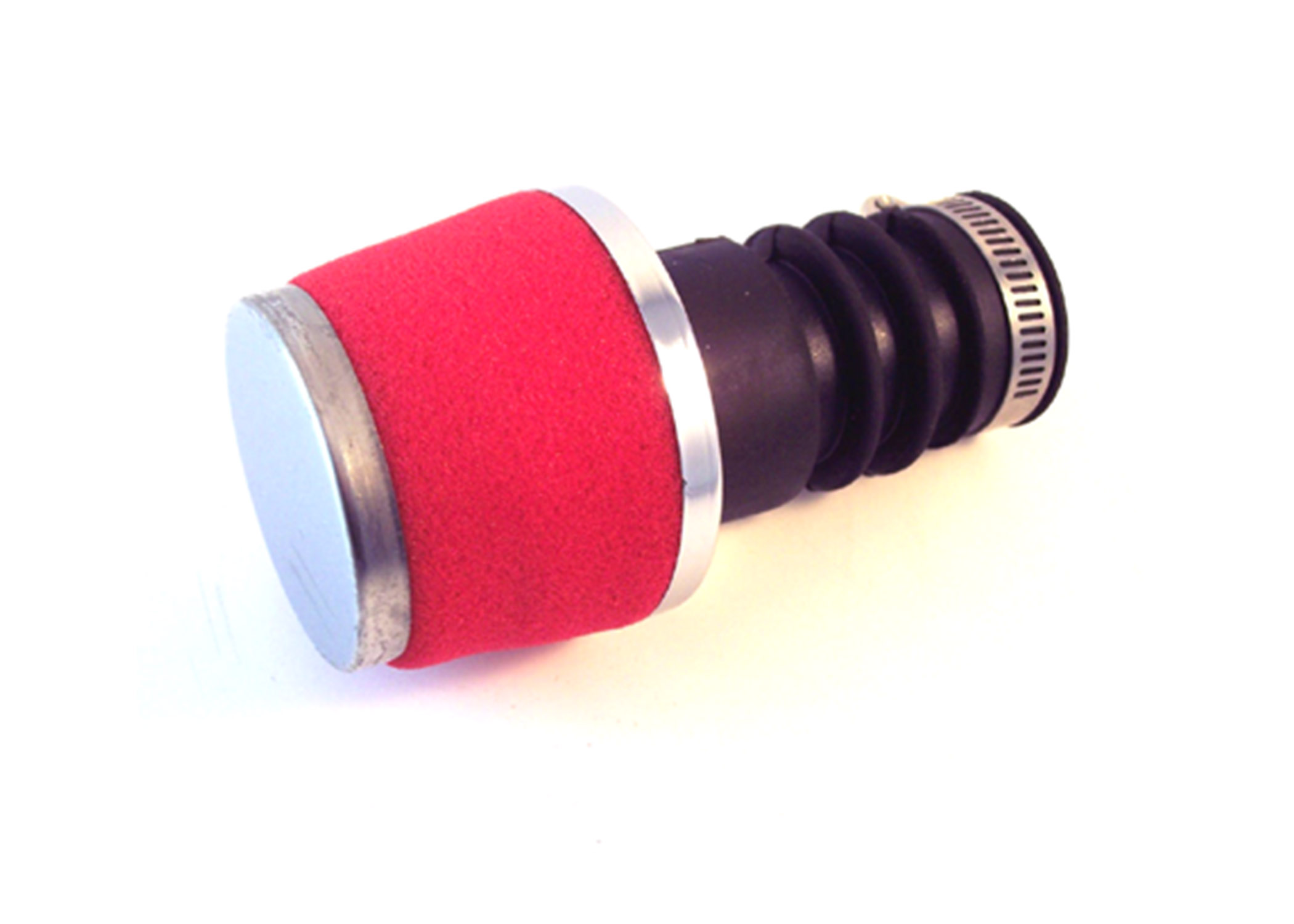 UNIVERSAL PUCH MAXI SACHS MOPED Powerfilter/airfilter 19mm red