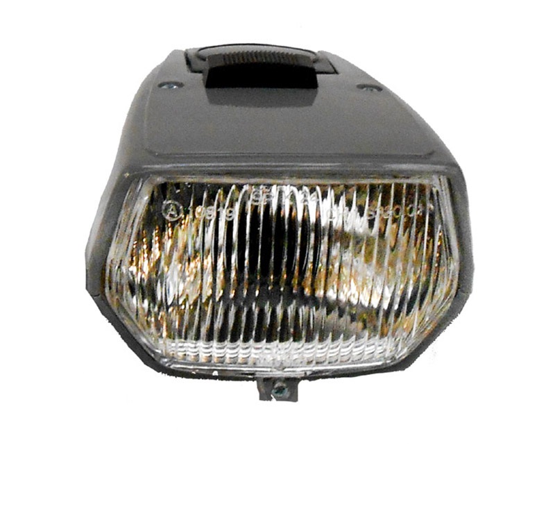 PUCH MAXI Headlight + Switch rectangle gray ELEKTRIC