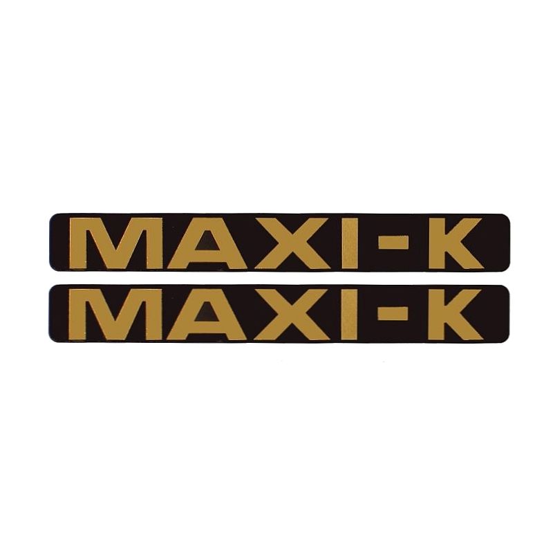 PUCH MAXI Sticker set Maxi-K black / gold 172 x 23 MM TANK TRANSFER STICKER