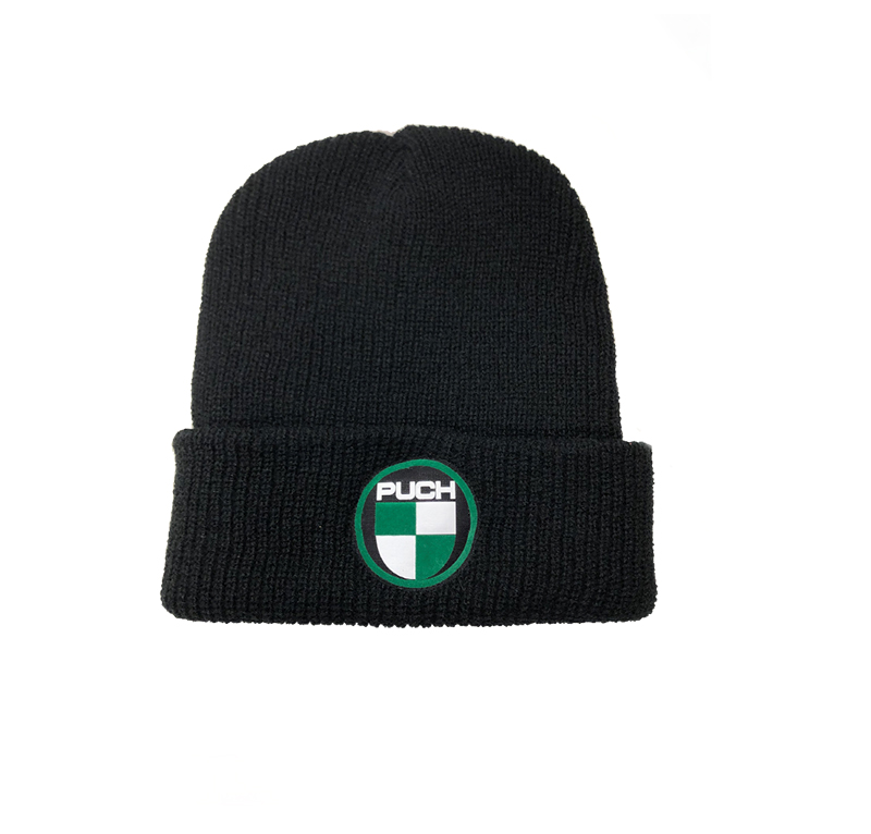 PUCH Black hat / cap with luxury logo Puch warm A quality