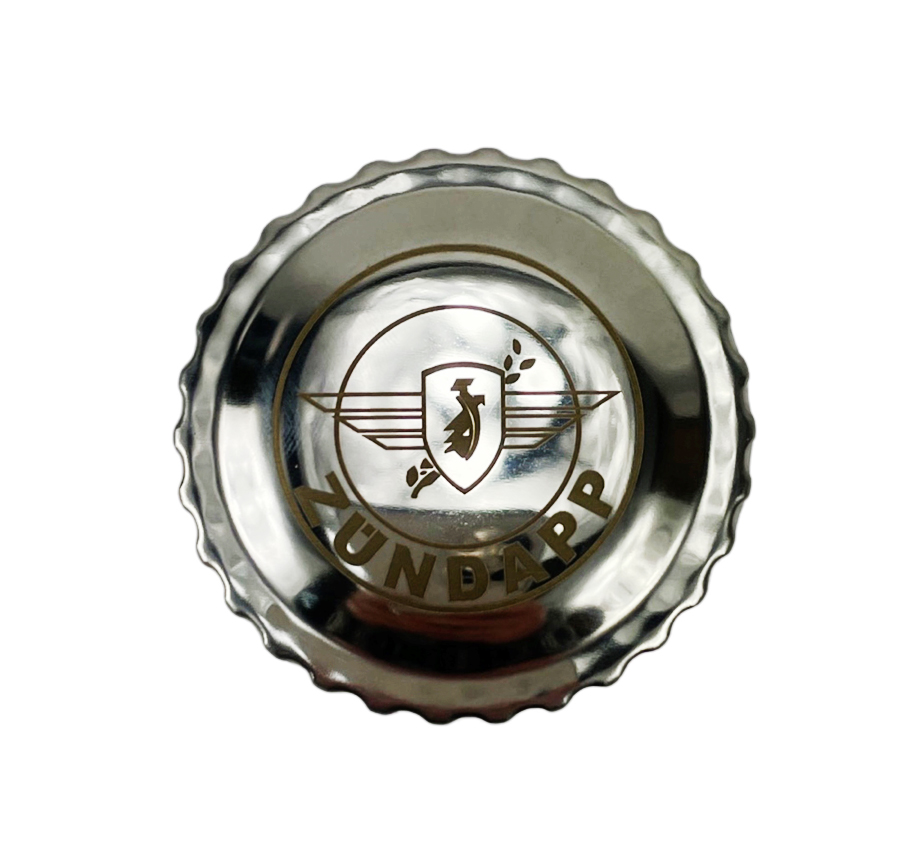 ZUNDAPP Fuel cap with logo Zundapp INOX 432-20.610